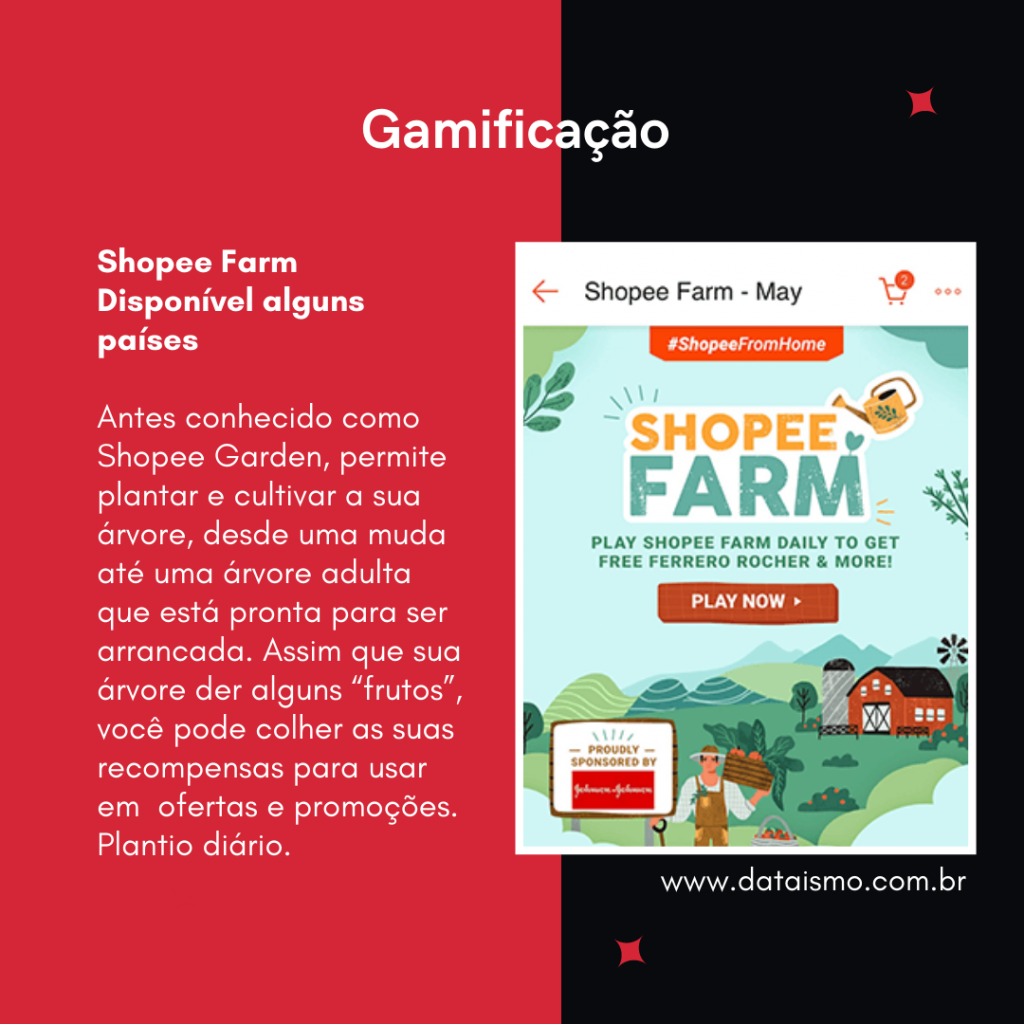 Shopee Farm. Imagem: Divulgação/Shopee.