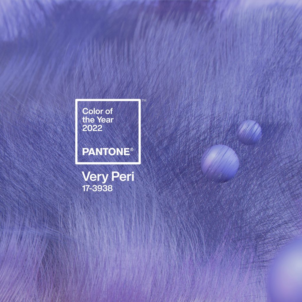 Pantone Color of the Year 2022: cor do ano é Very Peri. Imagem: Reprodução/Pantone
