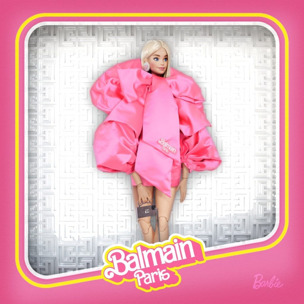 Barbie x Balmain: NFT. Imagem: Reprodução: Mattel