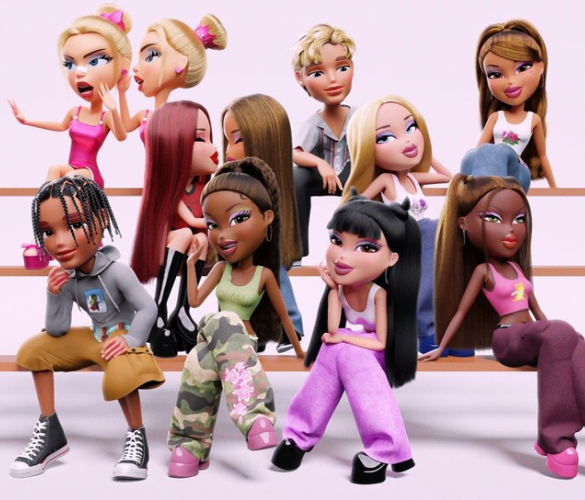 Bonecas Bratz: um fenômeno dos anos 2000 que mexeu com a liderança da Barbie. Imagem: Instagram.