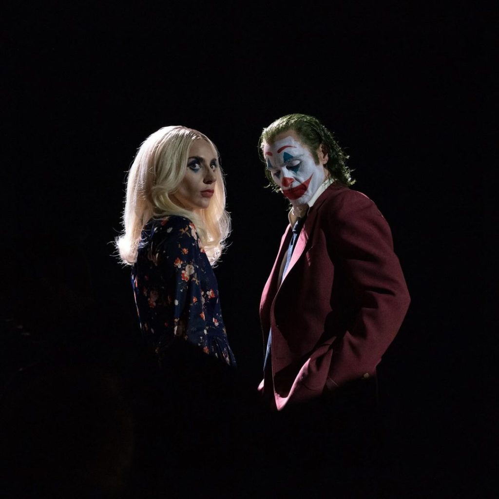 Coringa: Folie à Deux, expectativa do filme em dados. Abril de 2024. Lady Gaga e Joaquin Phoenix em Joker 2. Imagem: Divulgação do filme.
